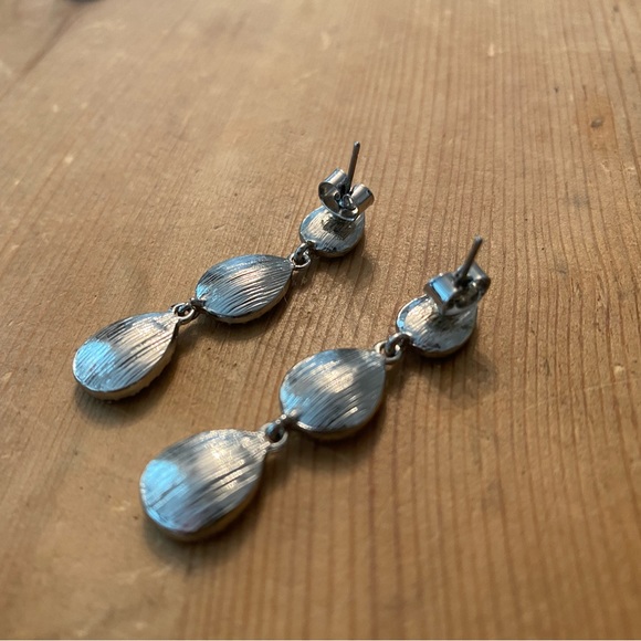 Dazzling Teardrop Costume Earrings - Picture 4 of 5